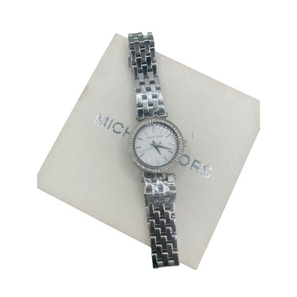 Michael Kors Mini Darci Stainless Steel Watch - Picture 8 of 14